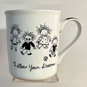 CHILDREN OF THE INNER LIGHT Marci Follow Your Dreams Coffee Mug Cup 4.5" x 3.5"